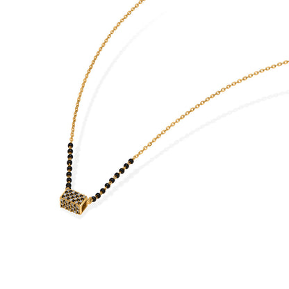 Heartline Gold Modern Mangalsutra for Women