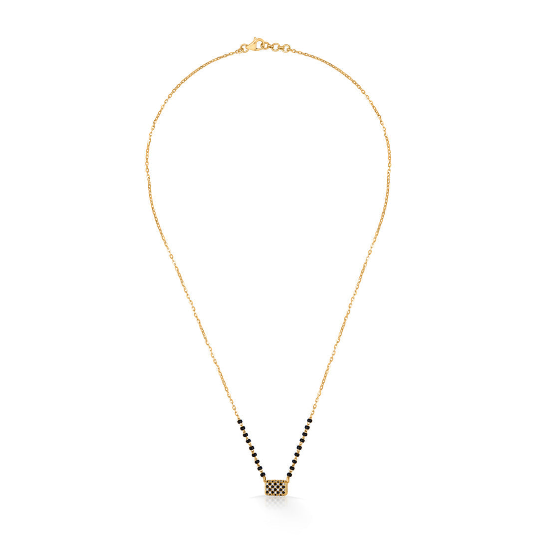 Heartline Gold Modern Mangalsutra for Women