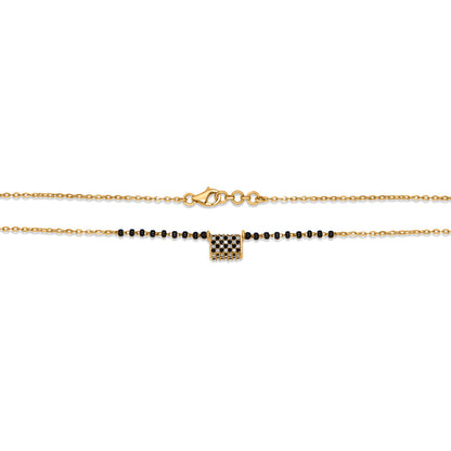 Heartline Gold Modern Mangalsutra for Women