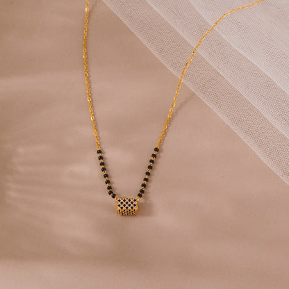 Heartline Gold Modern Mangalsutra for Women