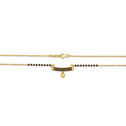 One Bond Gold Modern Mangalsutra for Women