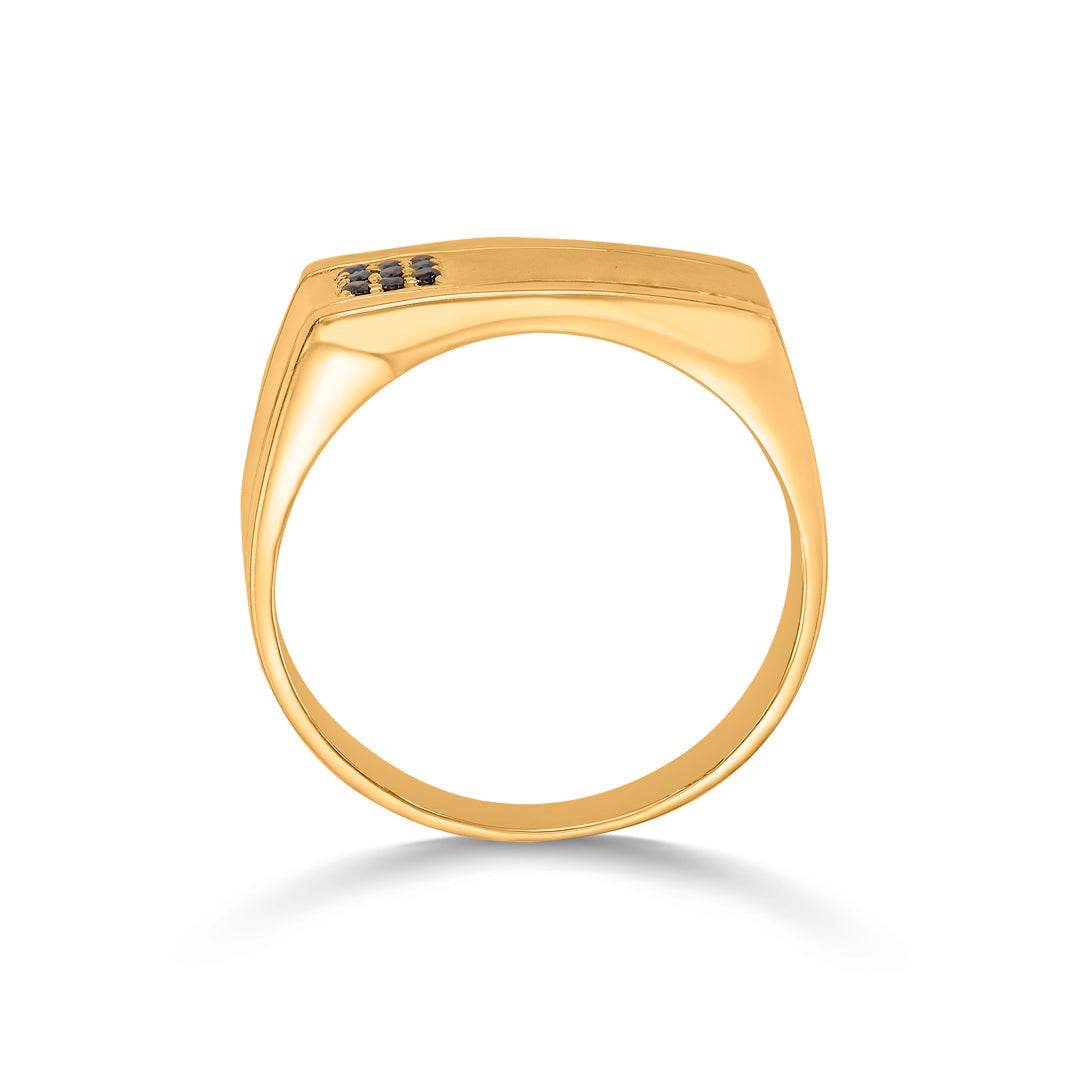 Signature Forge Gold Men's Ring for Men