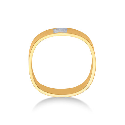 Refined Mark Gold Men's Ring for Men