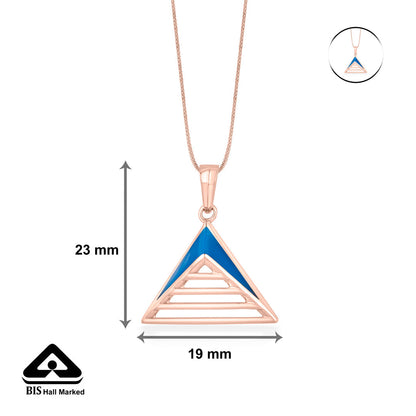 Coastal Curve Gold Modern Pendant for Women