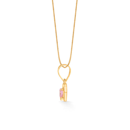 Blush Love Gold Pendant Set for Women
