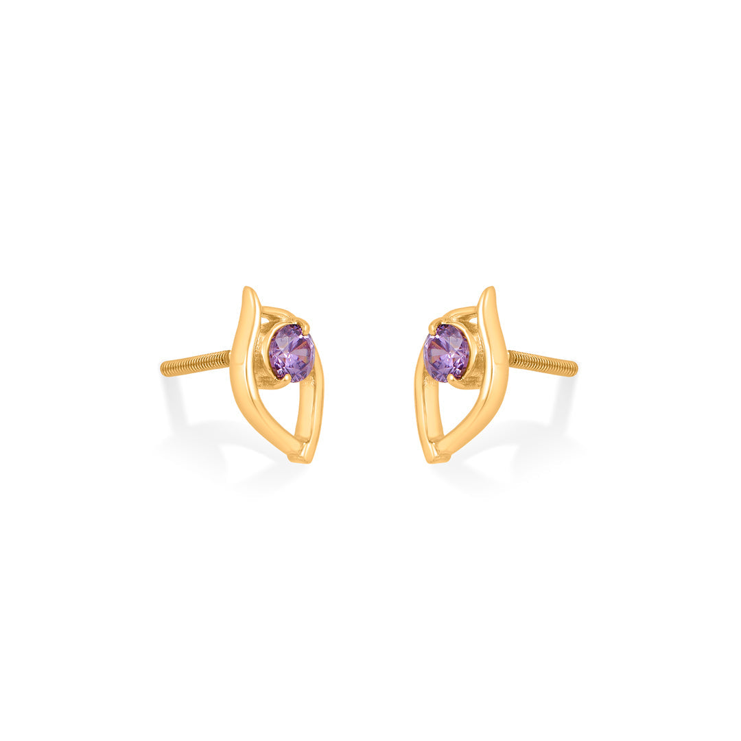 Iris Luxe Gold Pendant Set for Women