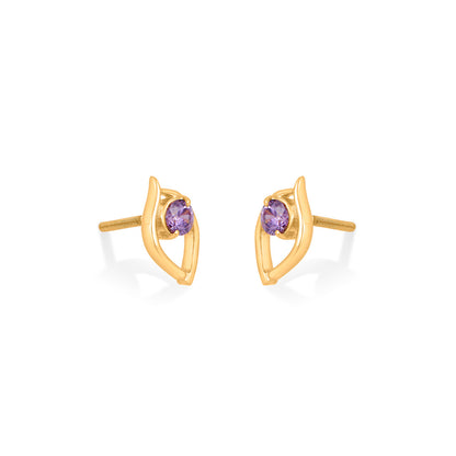 Iris Luxe Gold Pendant Set for Women
