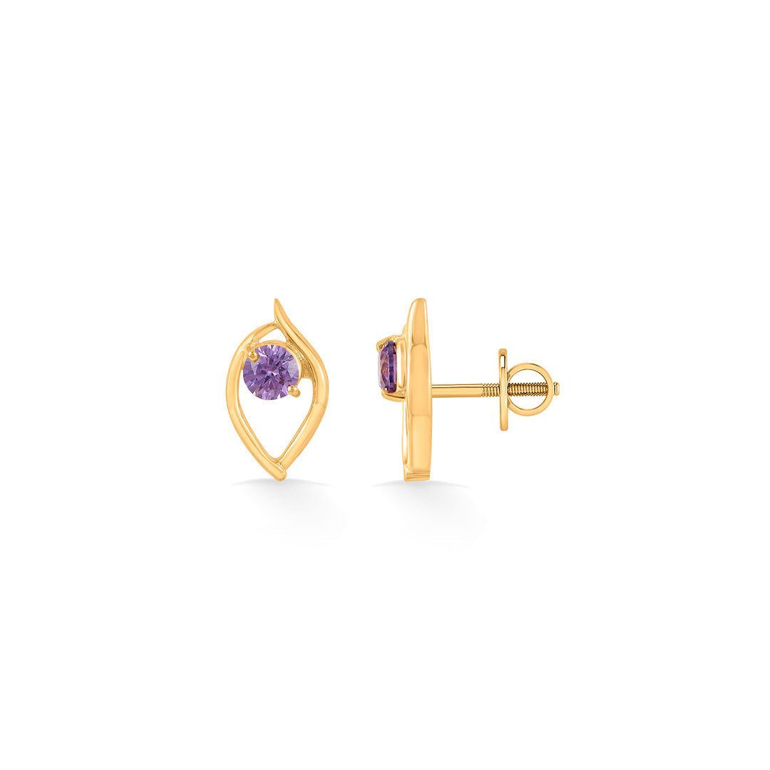 Iris Luxe Gold Pendant Set for Women