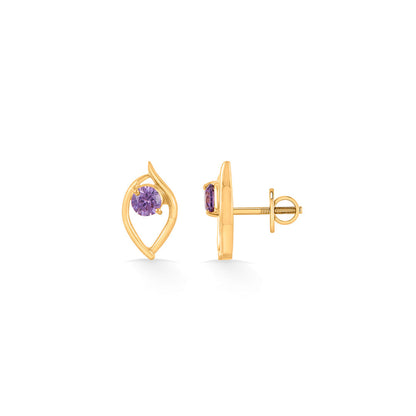 Iris Luxe Gold Pendant Set for Women