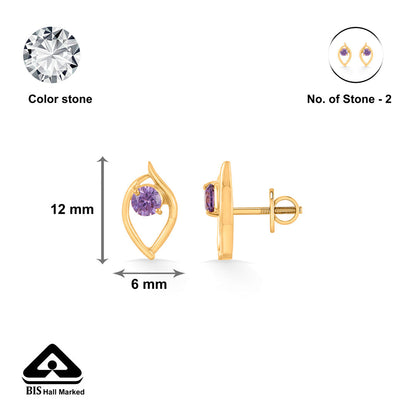 Iris Luxe Gold Pendant Set for Women