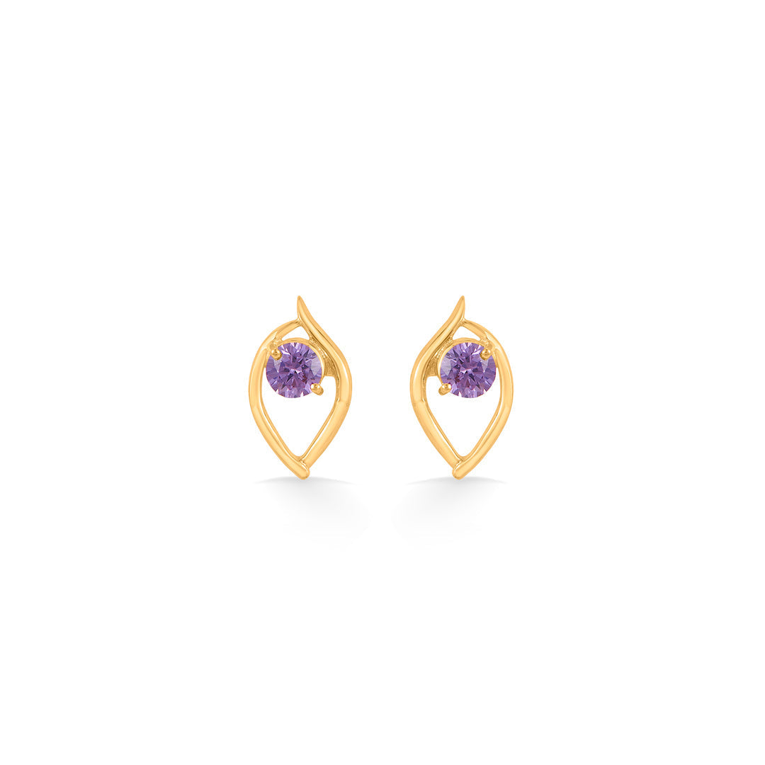 Iris Luxe Gold Pendant Set for Women
