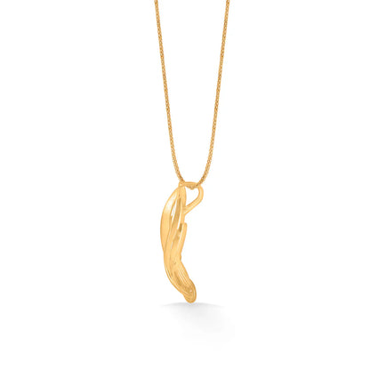 Ever Glow Gold Pendant Set for Women