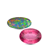 opal and tourmaline
