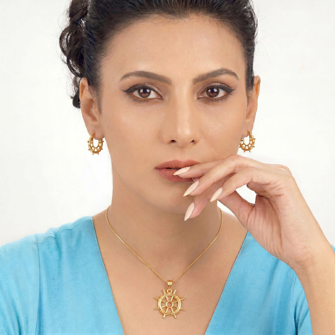 Ocean Blue Ocean Collection Pendant Set