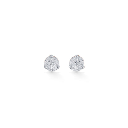 Heritage Glow Diamond & Gold Stud Earrings for Women