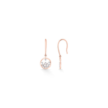 Infinite Links Diamond & Gold Drops & Danglers Earrings for Women